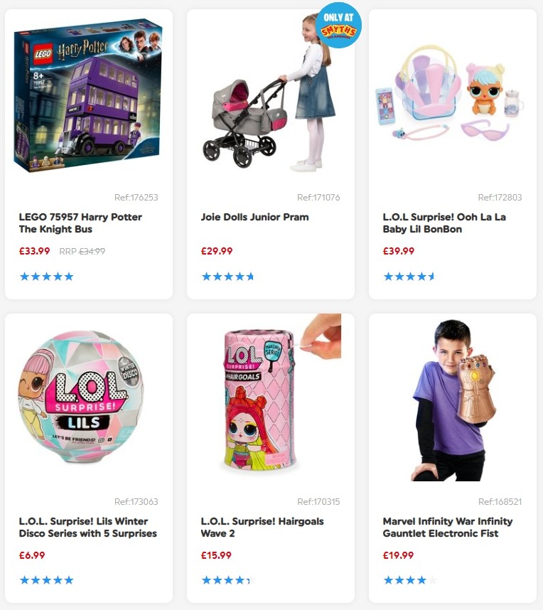 Smyths Toys Offers from 28 September
