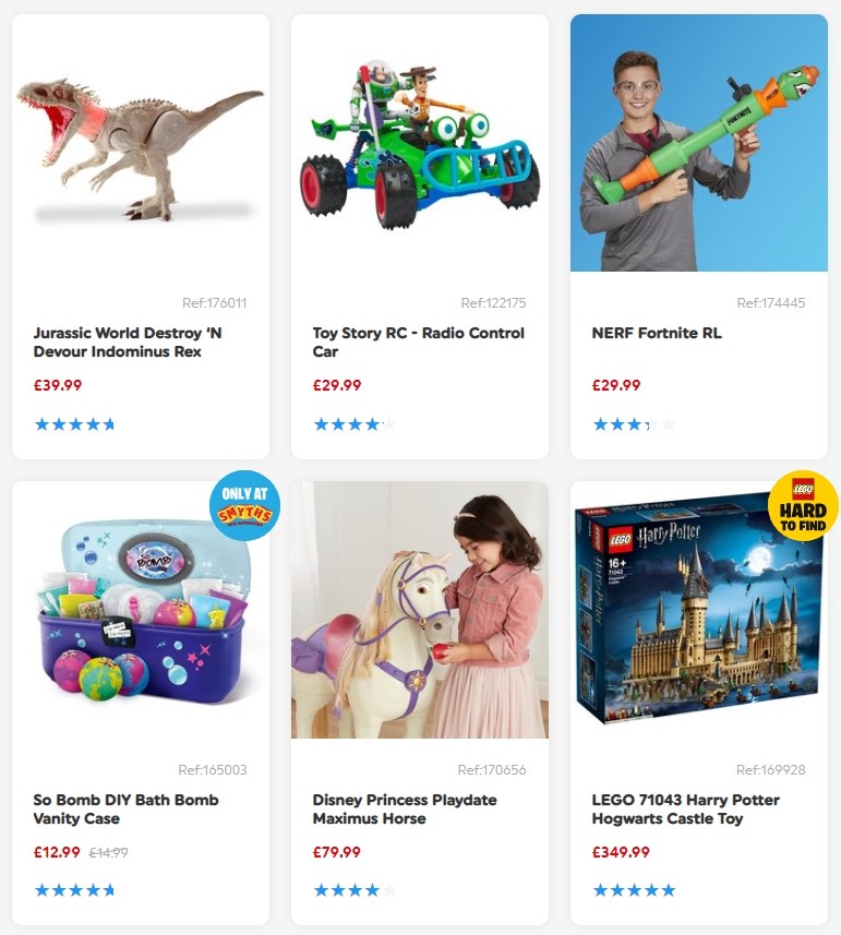 Smyths Toys Offers from 28 September