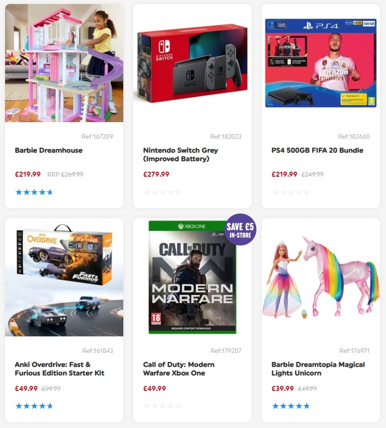 Smyths Toys Offers from 28 September