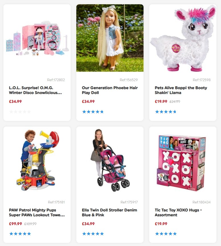 Smyths Toys Offers from 5 October