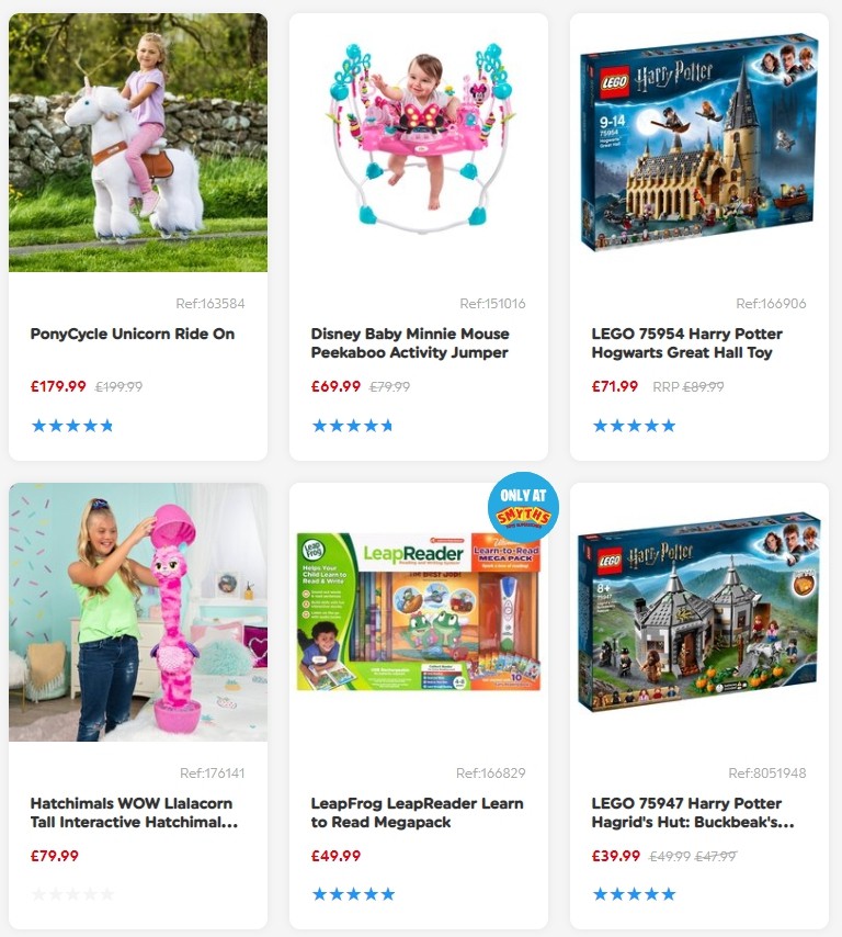 Smyths Toys Offers from 12 October