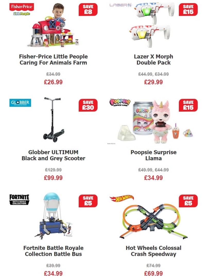 Smyths Toys Offers from 12 October