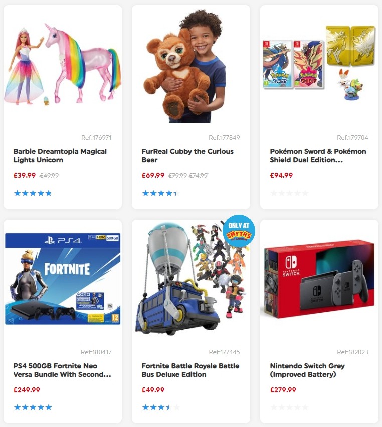 Smyths Toys Offers from 12 October