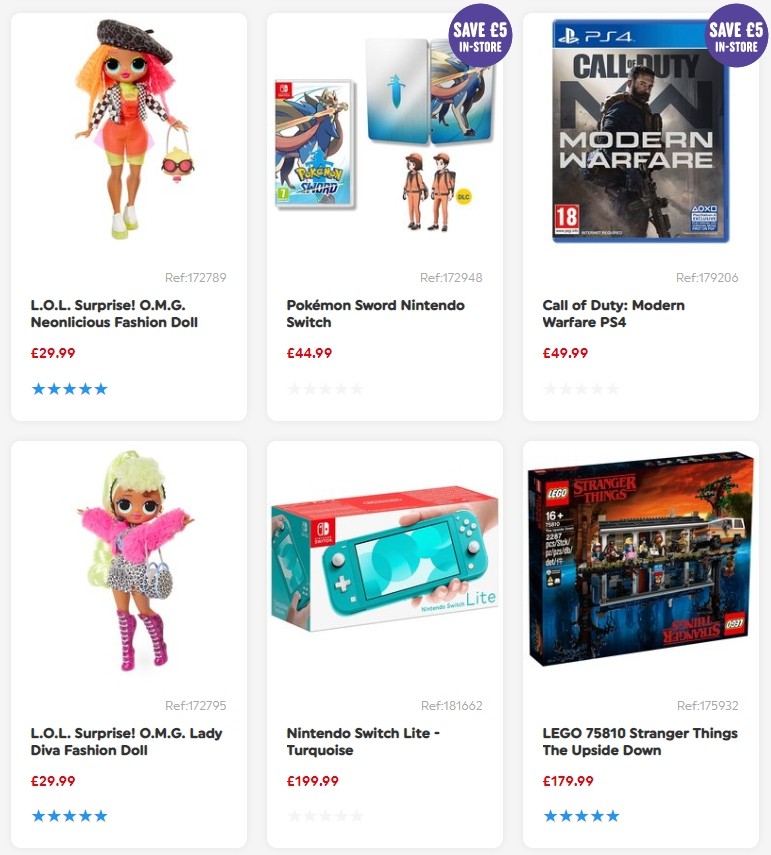 Smyths Toys Offers from 12 October