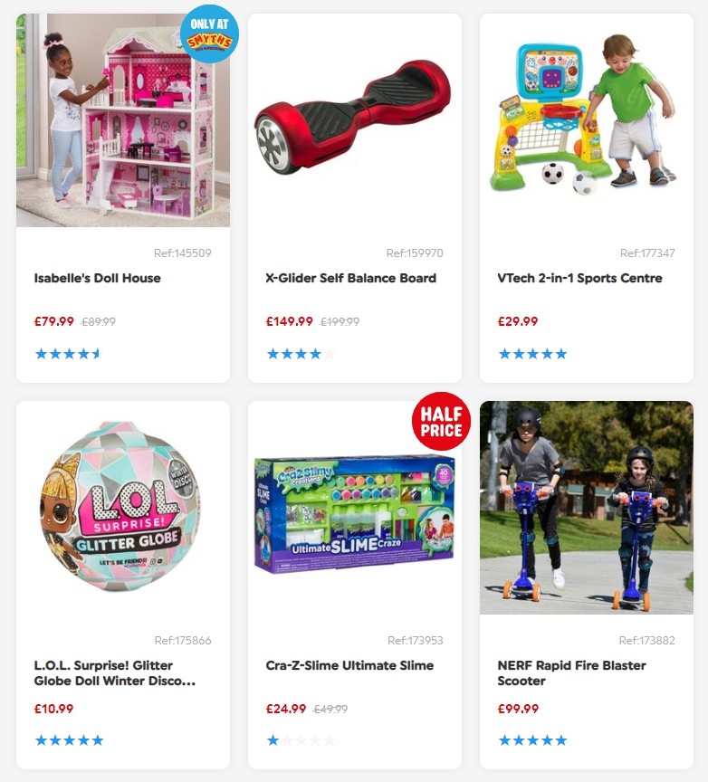 Smyths Toys Offers from 19 October