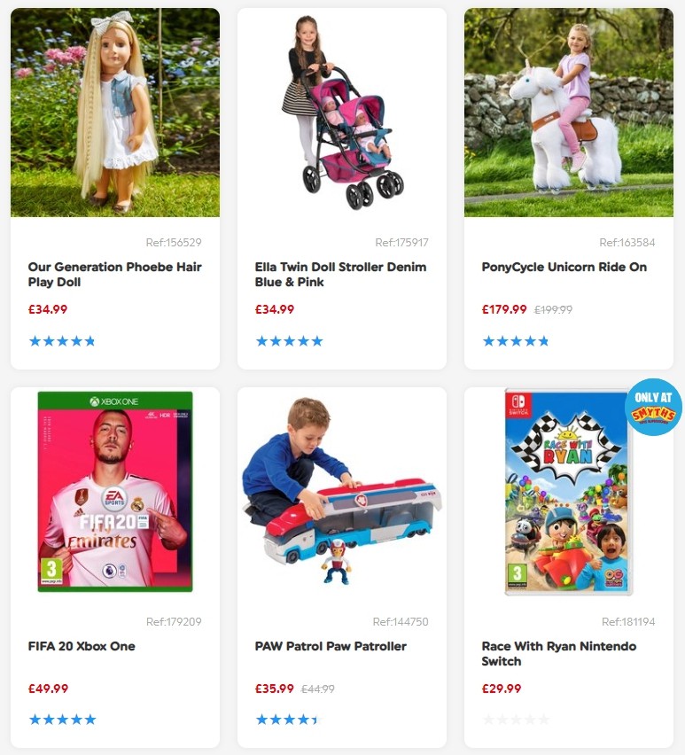 Smyths Toys Offers from 19 October