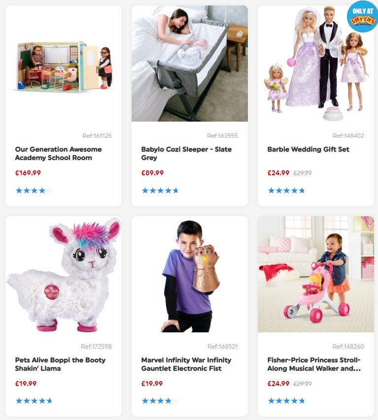 Smyths Toys Offers from 19 October