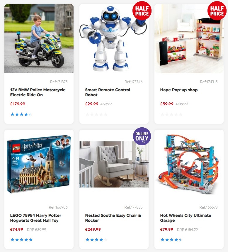 Smyths Toys Offers from 19 October