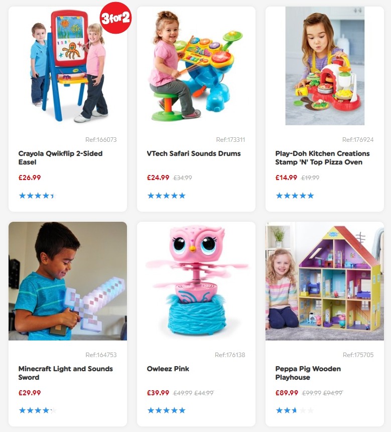 Smyths Toys Offers from 19 October