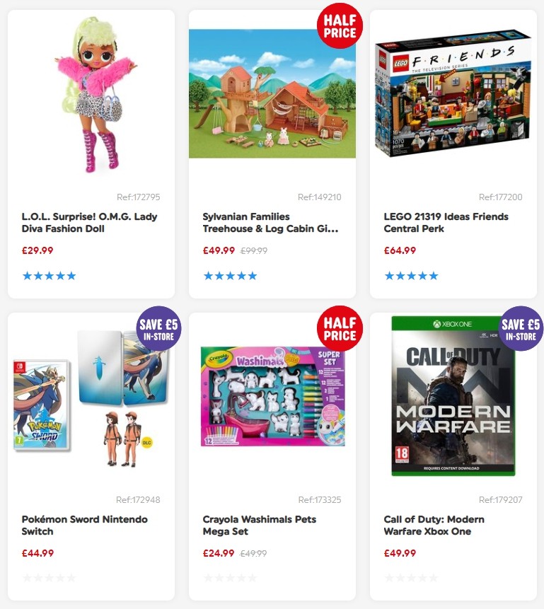 Smyths Toys Offers from 19 October