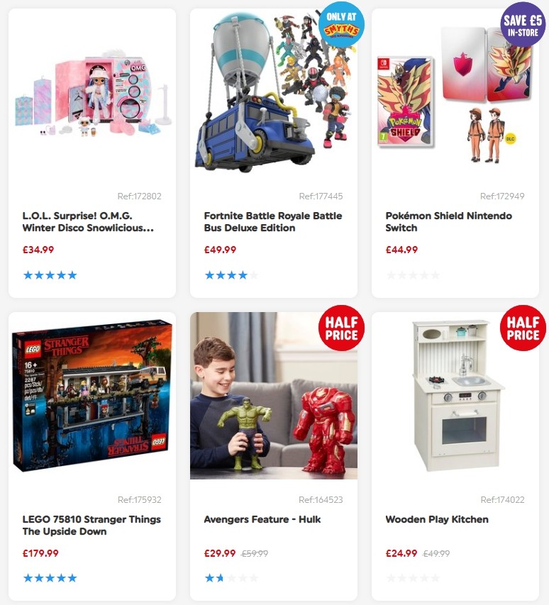 Smyths Toys Offers from 19 October