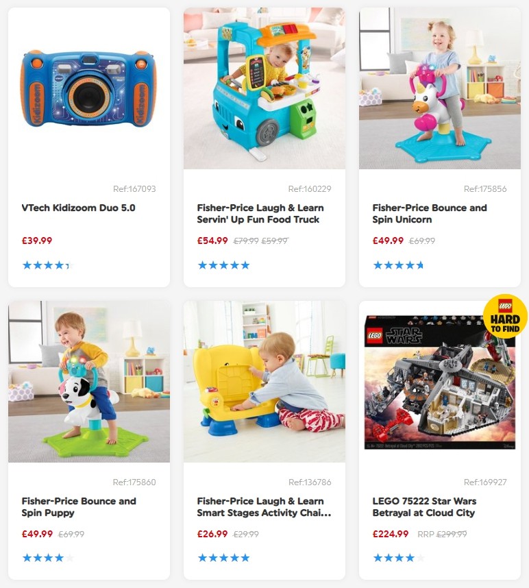 Smyths Toys Offers from 26 October