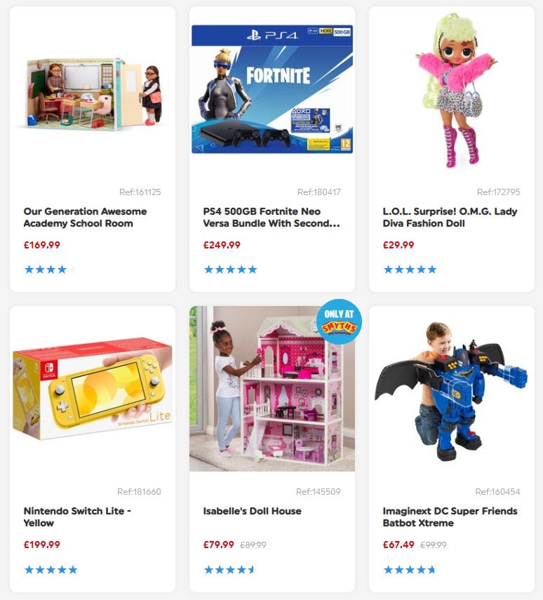 Smyths Toys Offers from 9 November