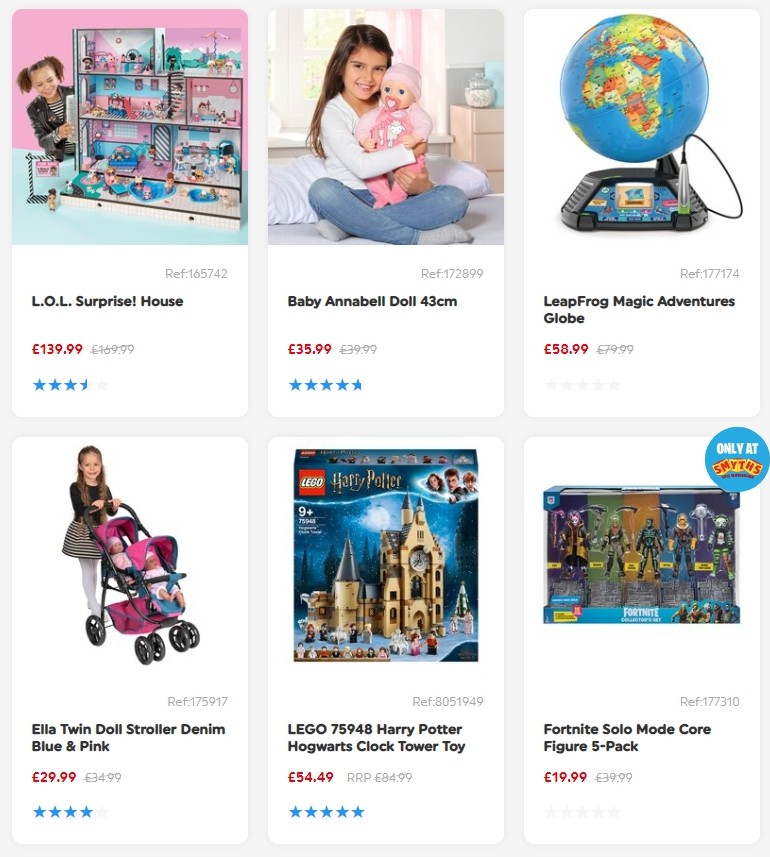 Smyths Toys Offers from 9 November