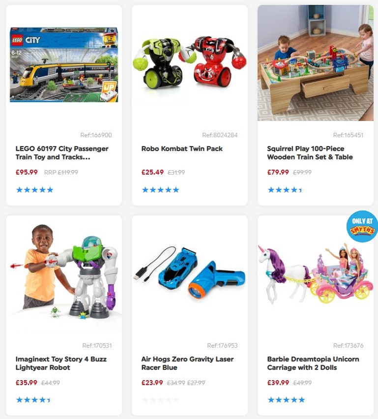 Smyths Toys Offers from 9 November