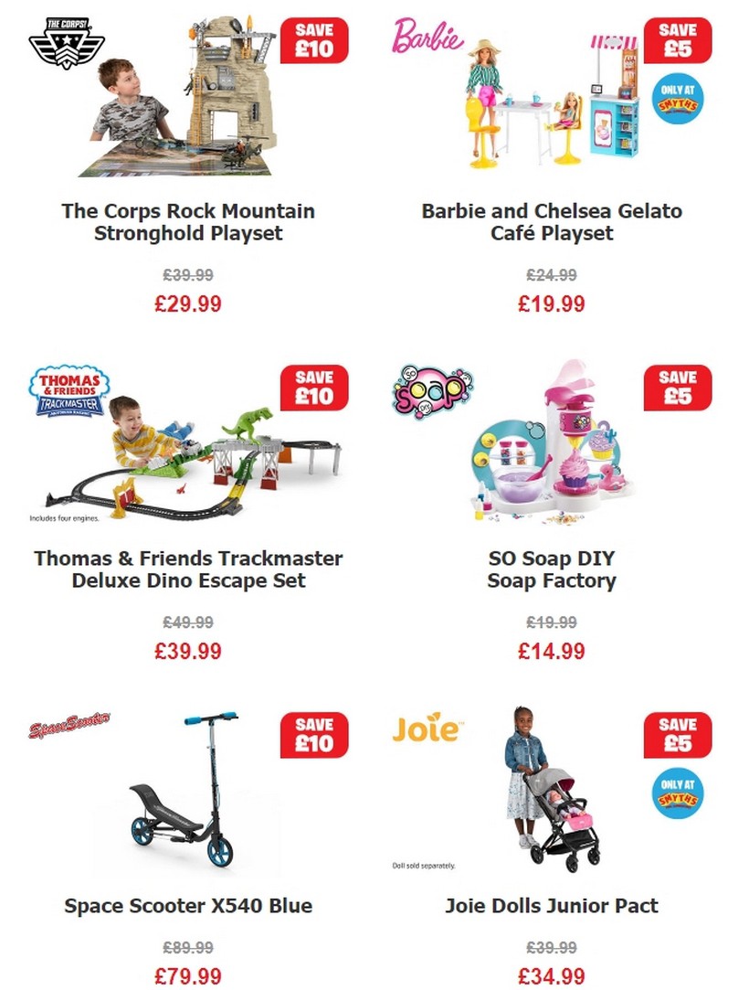 Smyths Toys Offers from 16 November