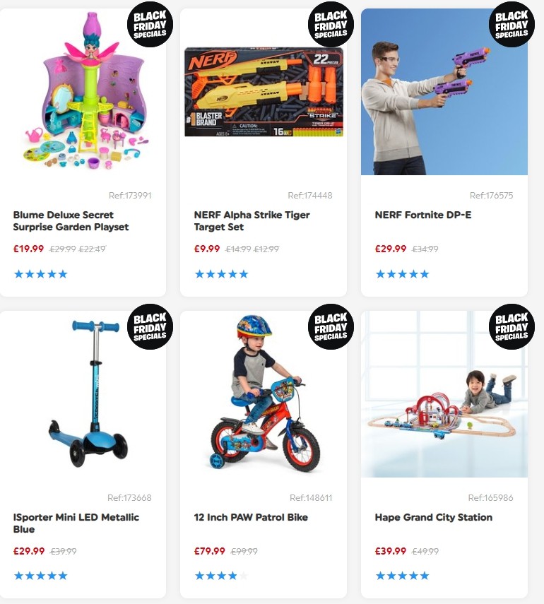 Smyths Toys Offers from 23 November