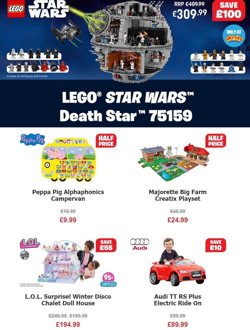Smyths Toys Offers from 23 November