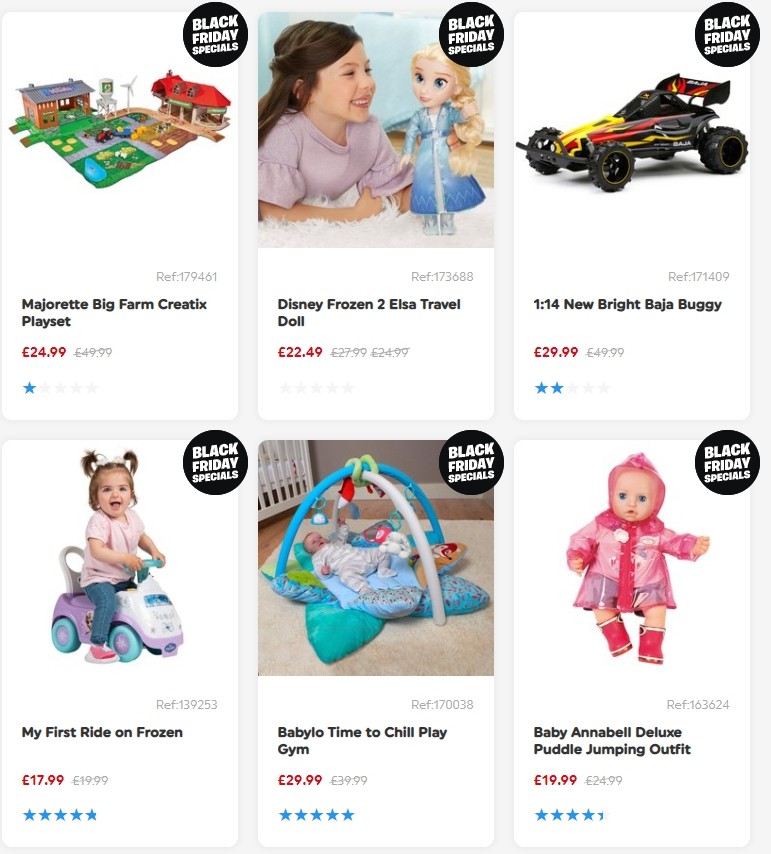 Smyths Toys Offers from 23 November