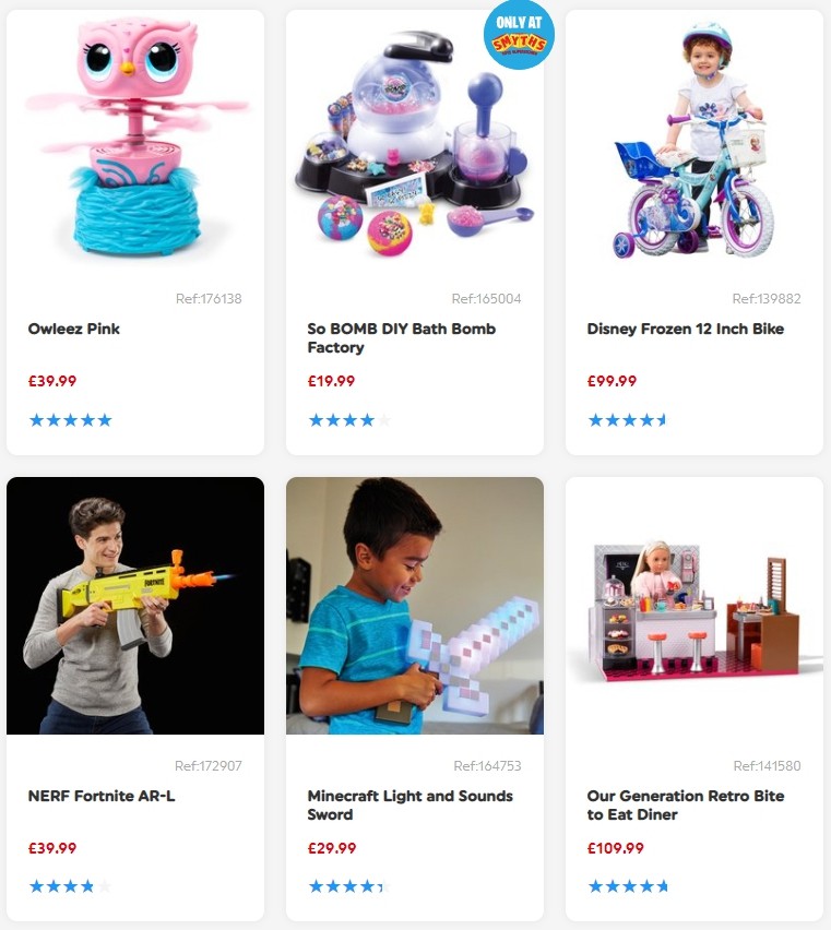 Smyths Toys Offers from 7 December