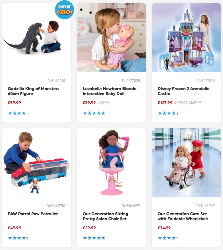 Smyths Toys Offers from 7 December