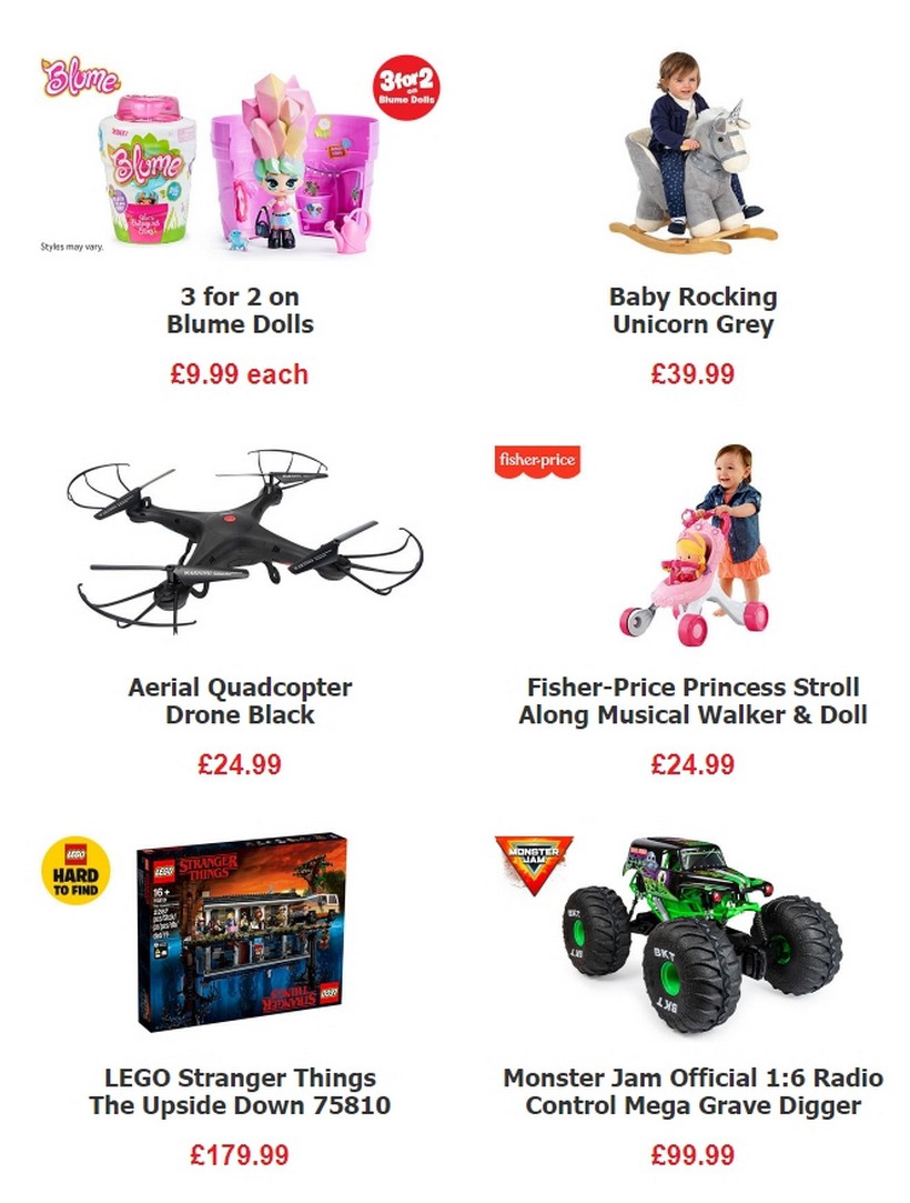 Smyths Toys Offers from 7 December