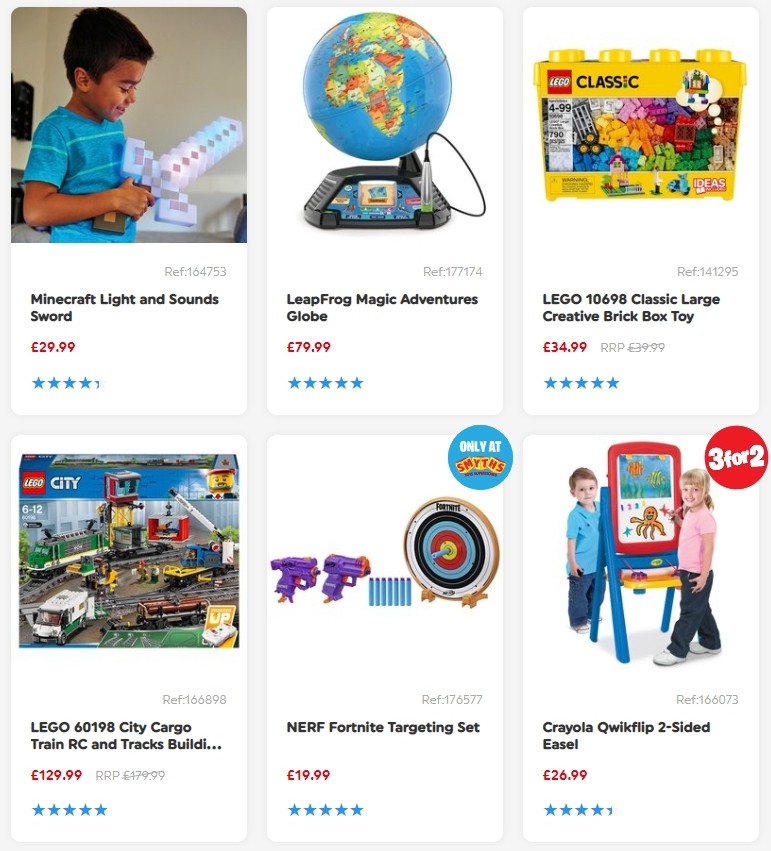 Smyths Toys Offers from 21 December