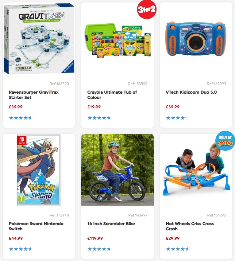 Smyths Toys Offers from 21 December