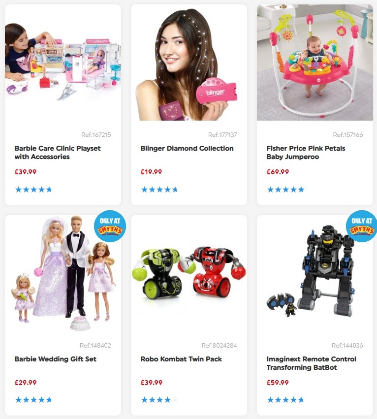 Smyths Toys Offers from 21 December