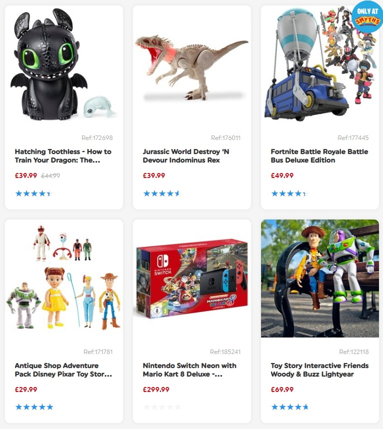 Smyths Toys Offers from 21 December