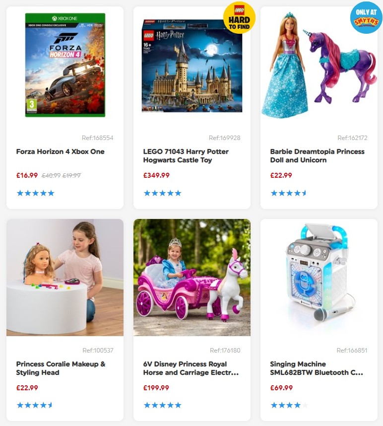 Smyths Toys Offers from 21 December