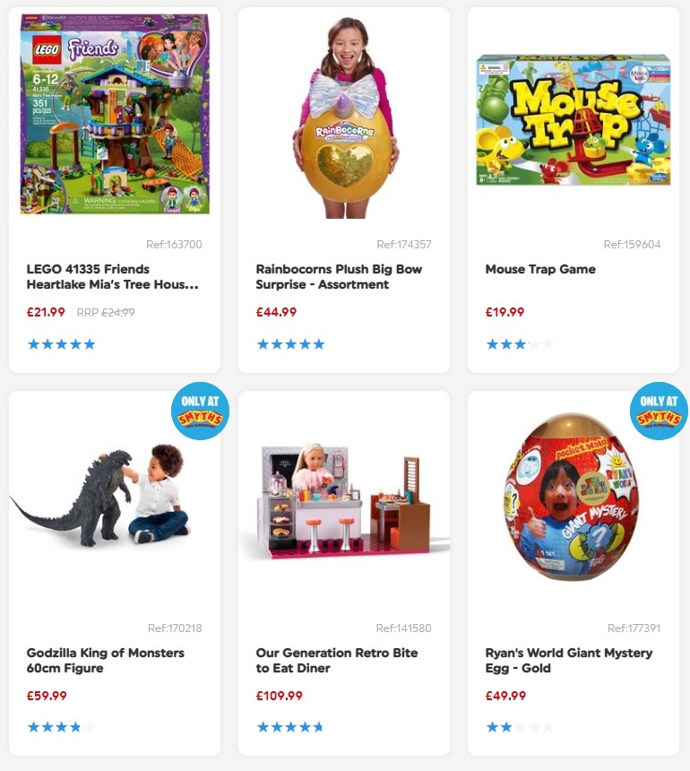 Smyths Toys Offers from 21 December