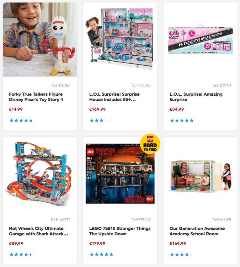 Smyths Toys Offers from 21 December