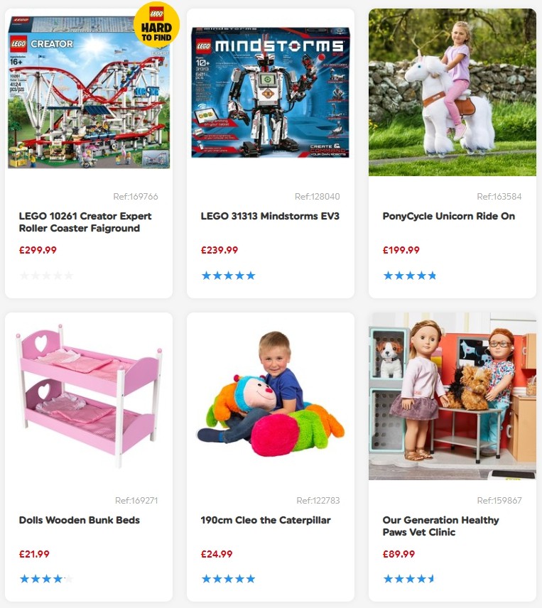 Smyths Toys Offers from 4 January