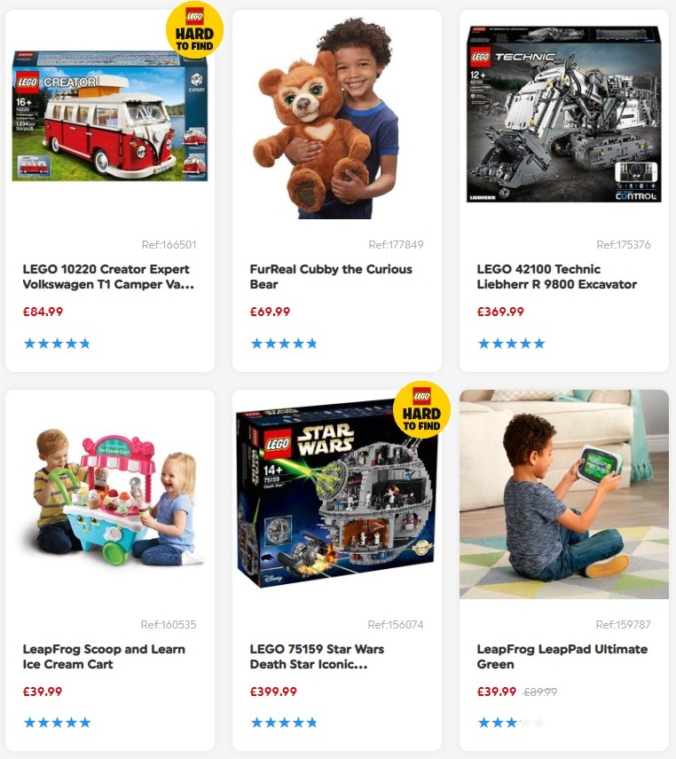 Smyths Toys Offers from 4 January