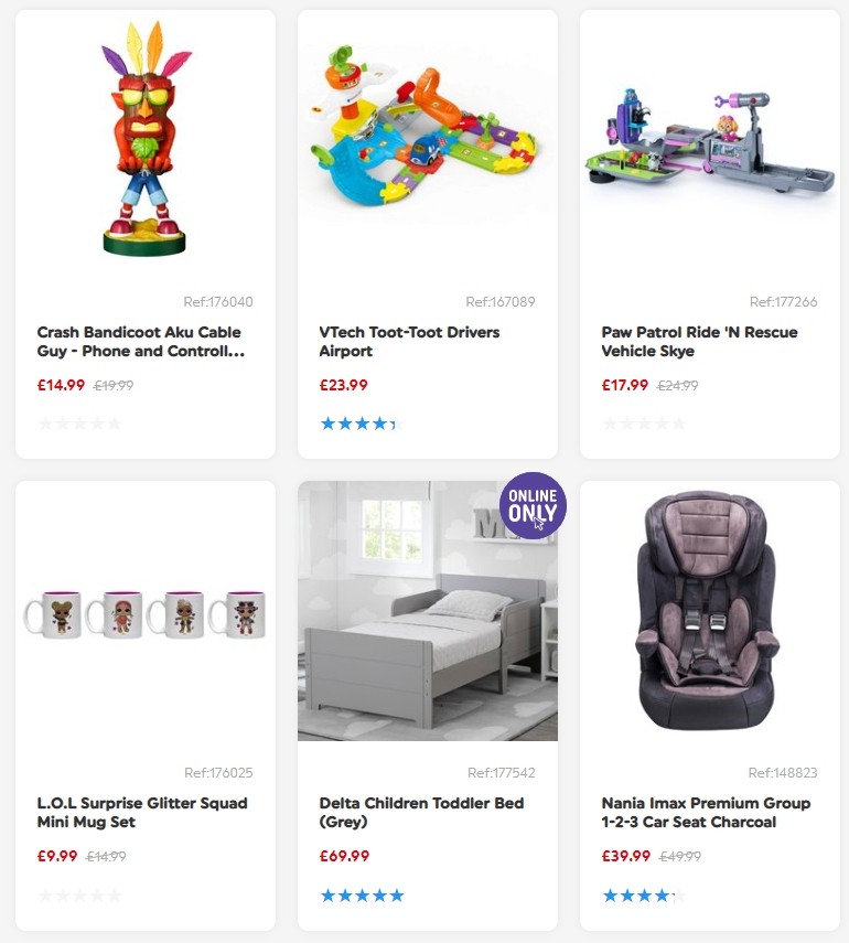 Smyths Toys Offers from 18 January