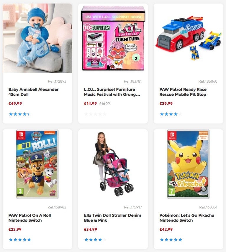 Smyths Toys Offers from 1 February