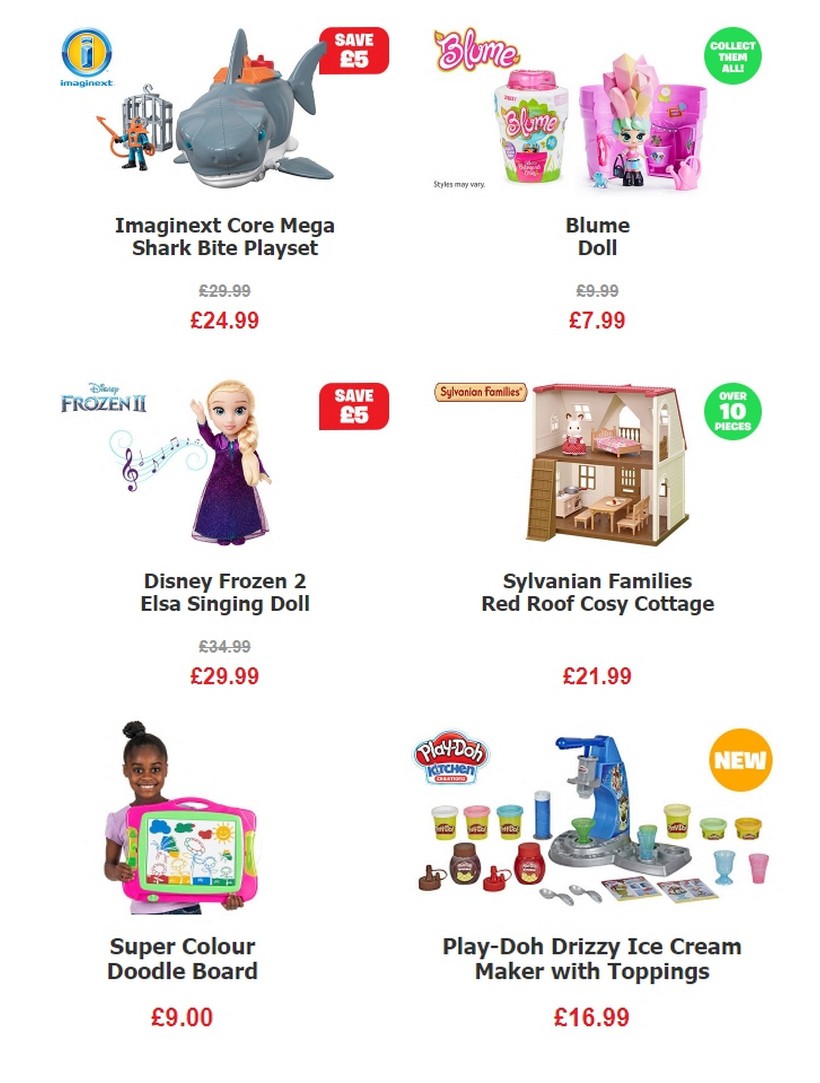 Smyths Toys Offers from 1 February