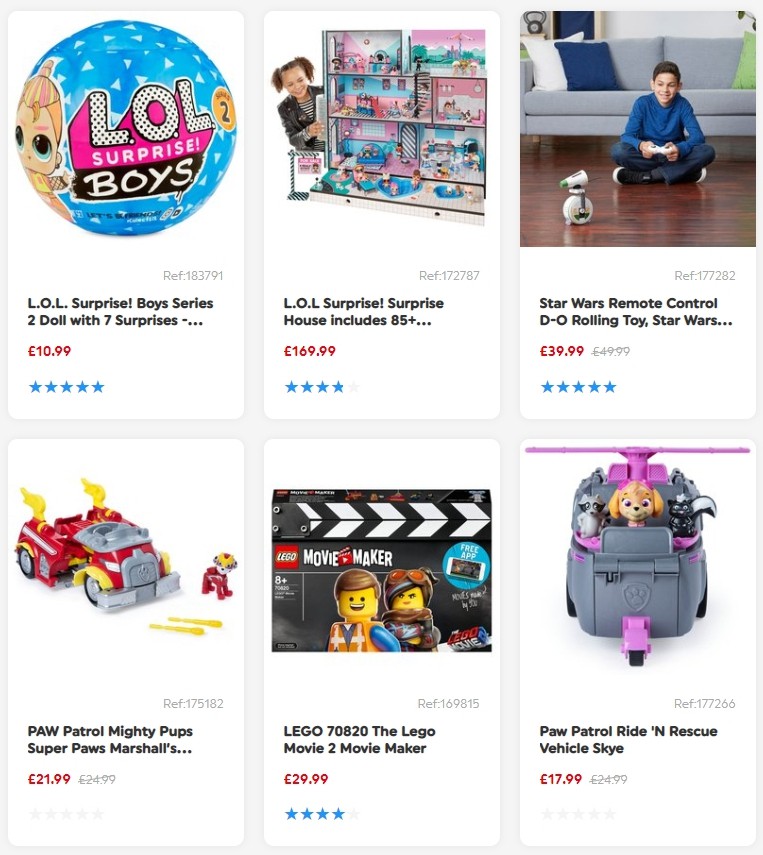 Smyths Toys Offers from 1 February