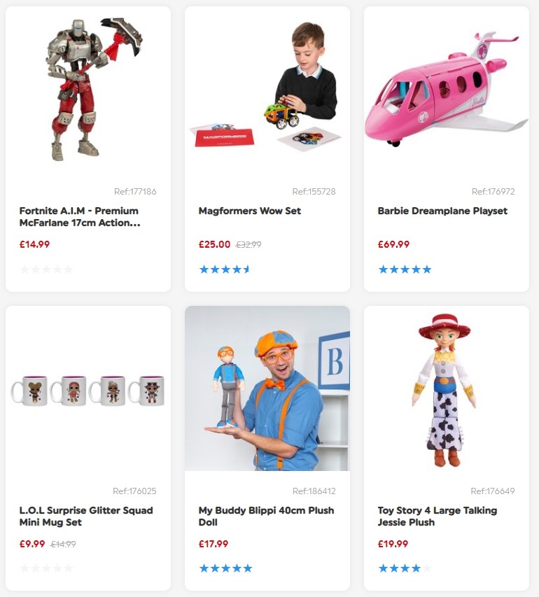 Smyths Toys Offers from 1 February