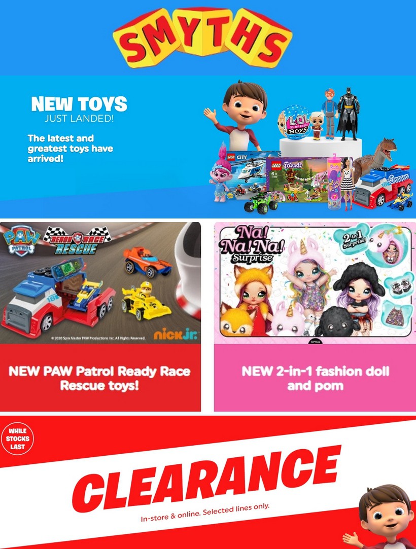 Smyths Toys Offers from 8 February