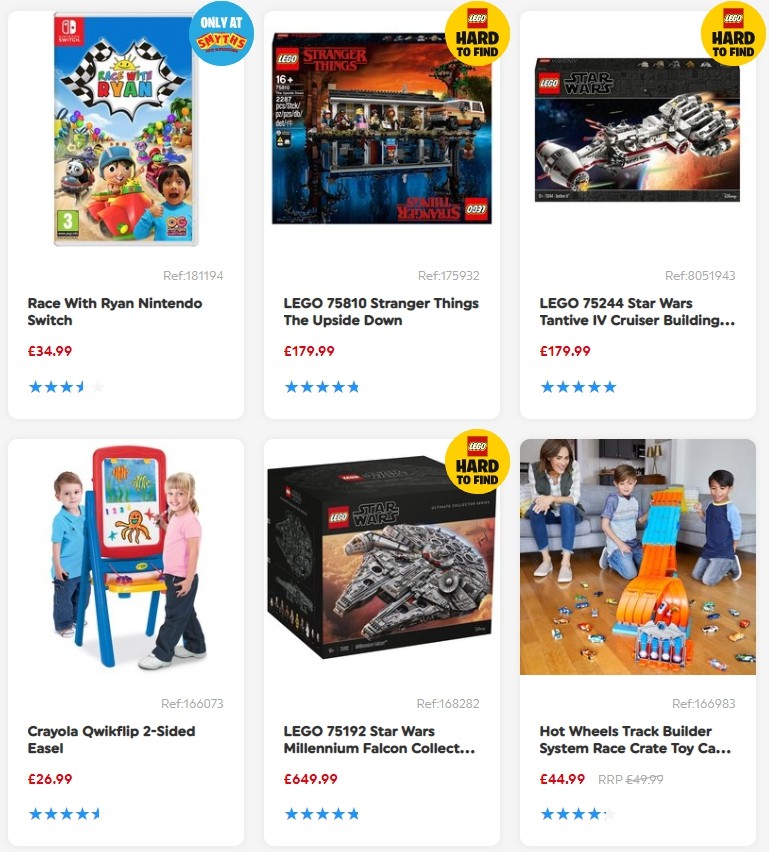 Smyths Toys Offers from 8 February