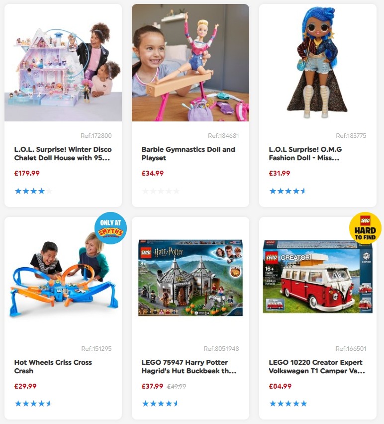Smyths Toys Offers from 8 February