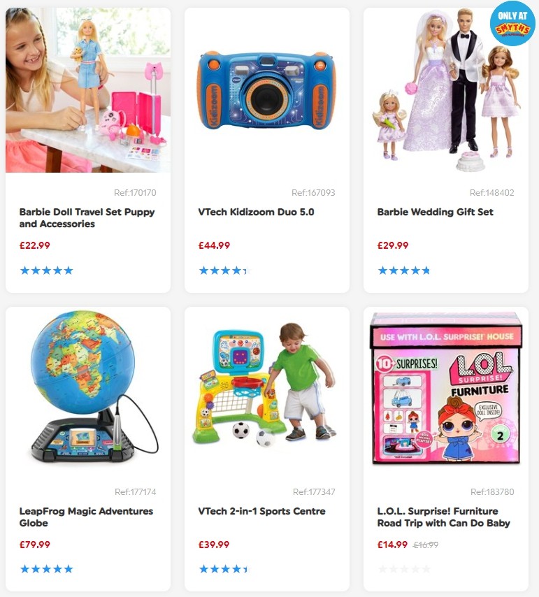 Smyths Toys Offers from 8 February
