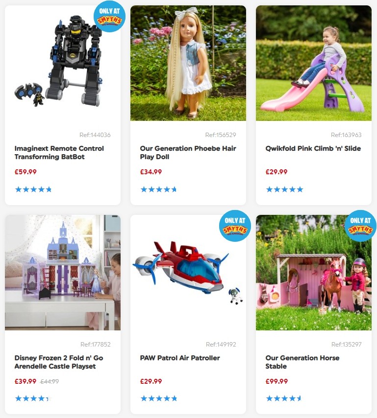 Smyths Toys Offers from 8 February