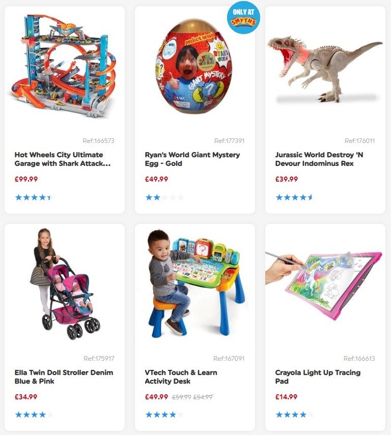 Smyths Toys Offers from 8 February