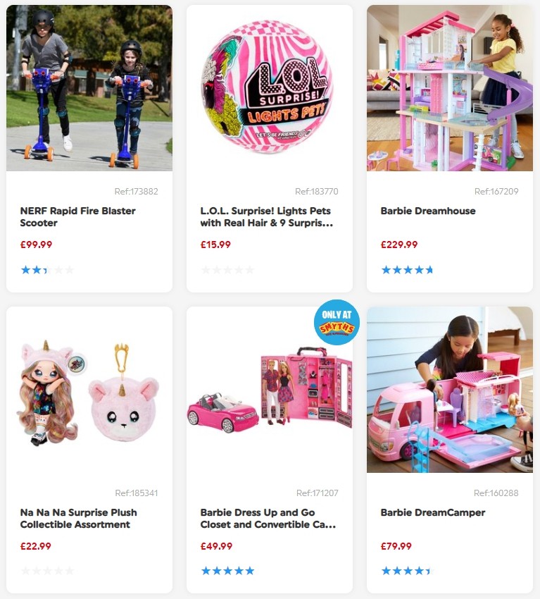 Smyths Toys Offers from 8 February