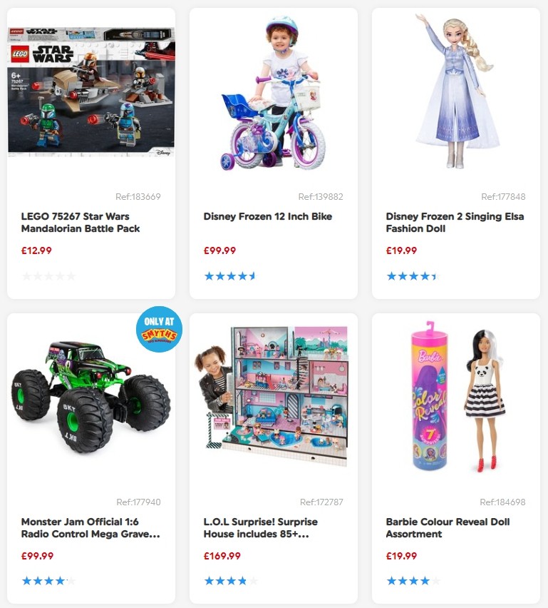Smyths Toys Offers from 8 February