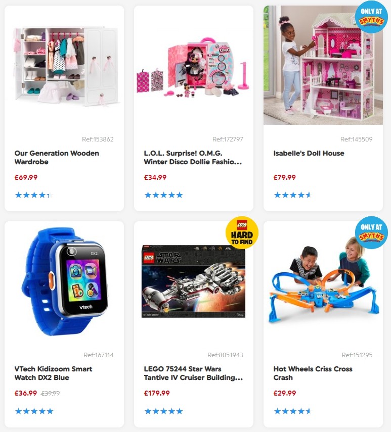 Smyths Toys Offers from 15 February