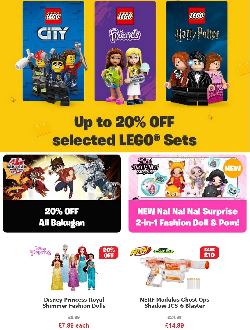 Smyths Toys Offers from 15 February